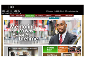 100 Black Men Website